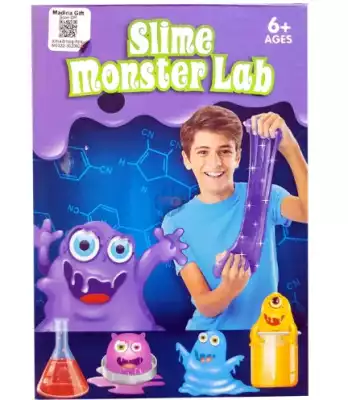 Слайм Slime monster lab, прозрачный